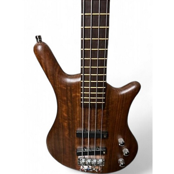 Used Warwick Thumb 4 String Bolt-On Walnut Electric Bass Guitar