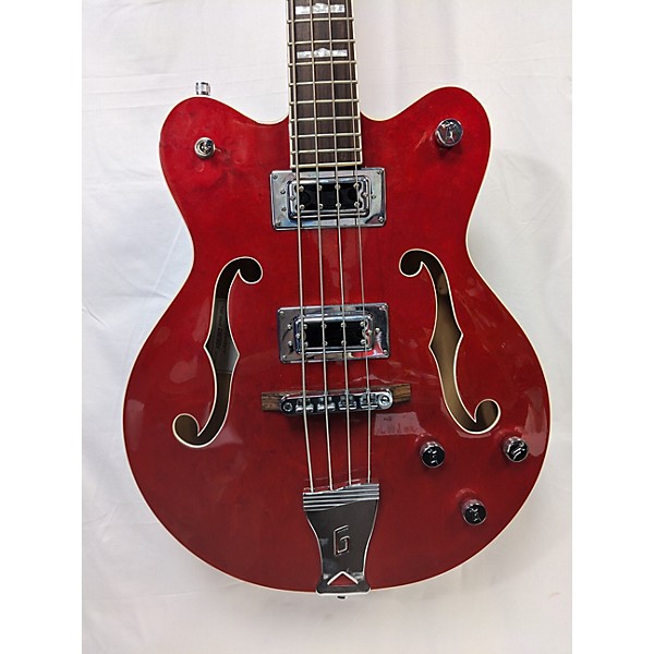 Used Gretsch Guitars g5442b Red Electric Bass Guitar