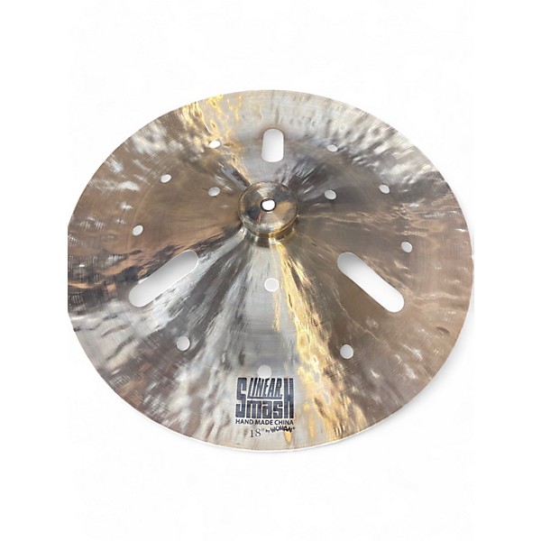 Used Wuhan Cymbals & Gongs 18in Linear Smash Cymbal