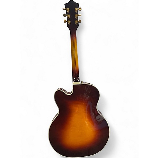Vintage 1985 Guild X500 Cherry Sunburst Hollow Body Electric Guitar