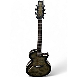 Used ESP LTD TL6 Charcoal Burst Acoustic Electric Guitar