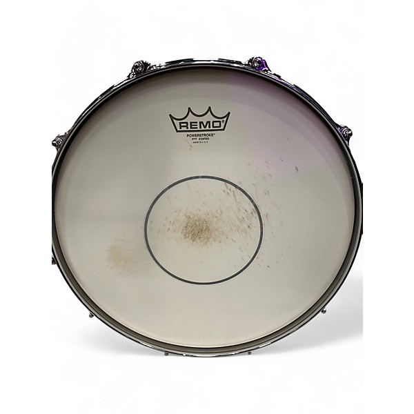 Used 2024 Gretsch Drums 6.5X14 Gretsch USA Purple Glass Drum