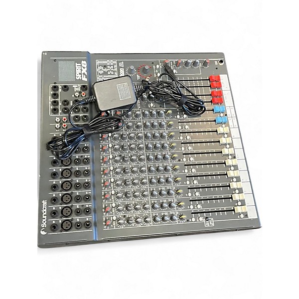 Used Soundcraft Spirit FX8 Unpowered Mixer