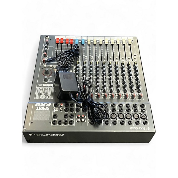 Used Soundcraft Spirit FX8 Unpowered Mixer