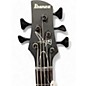 Used Ibanez K5 Fieldy Signature 5 String Flat Black Electric Bass Guitar