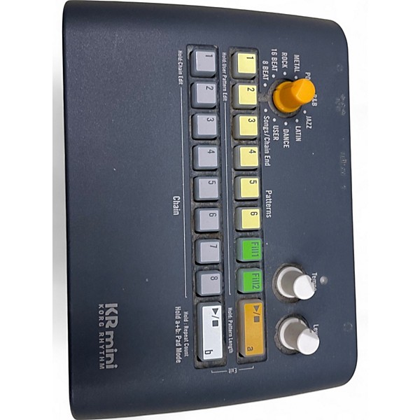 Used KORG KR-MINI Drum Machine