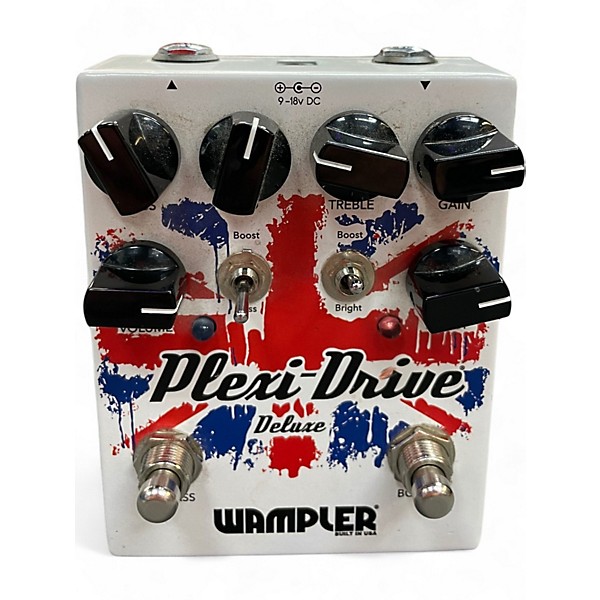 Used Wampler Plexi Drive Deluxe V2 British Overdrive Effect Pedal