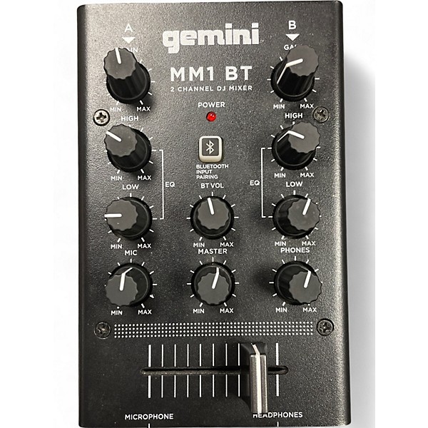 Used Gemini MM1 BT Unpowered Mixer