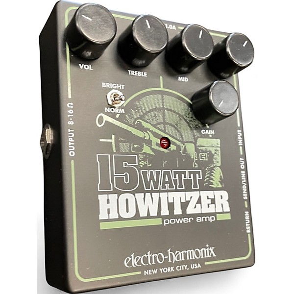 Used Electro-Harmonix 15Watt Howitzer Guitar Preamp and Power Amp Solid State Guitar Amp Head