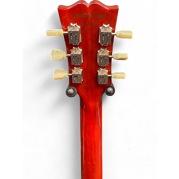 Used Aladdin SINGLE CUT Amber Solid Body Electric Guitar