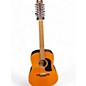 Used Washburn D12S12 Natural 12 String Acoustic Guitar thumbnail