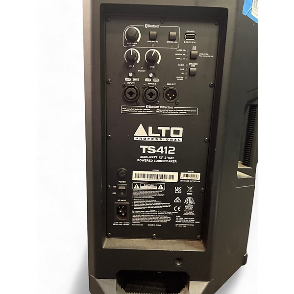 Used 2020 Alto TS412 Powered Speaker