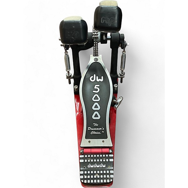 Used DW 5000 Series Double Double Bass Drum Pedal