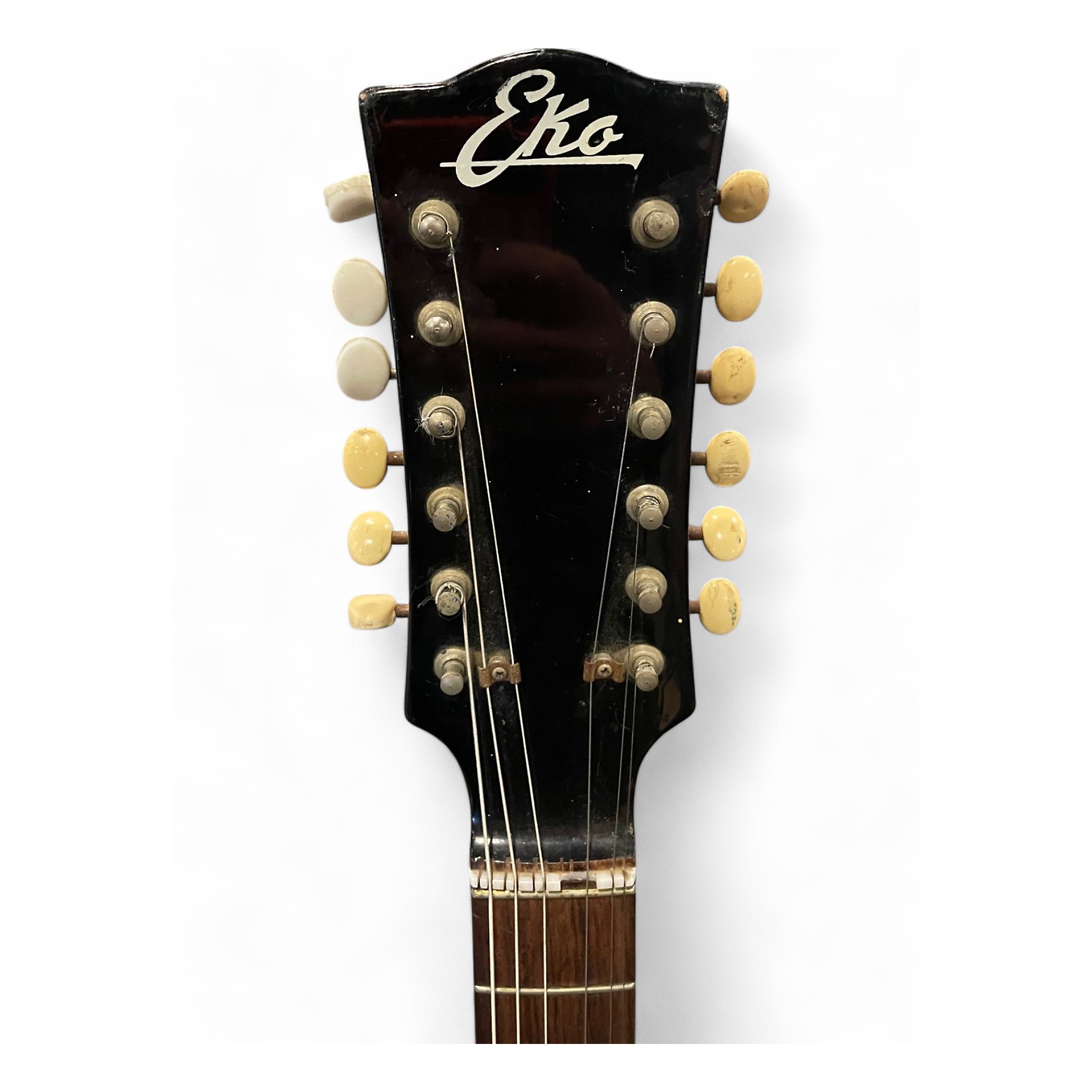 Vintage 1960s EKO Cobra XII Sunburst Solid Body Electric