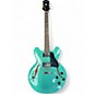 Used Epiphone ES-335 Inspired by Gibson Inverness Green Hollow Body Electric Guitar thumbnail