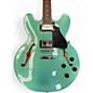 Used Epiphone ES-335 Inspired by Gibson Inverness Green Hollow Body Electric Guitar
