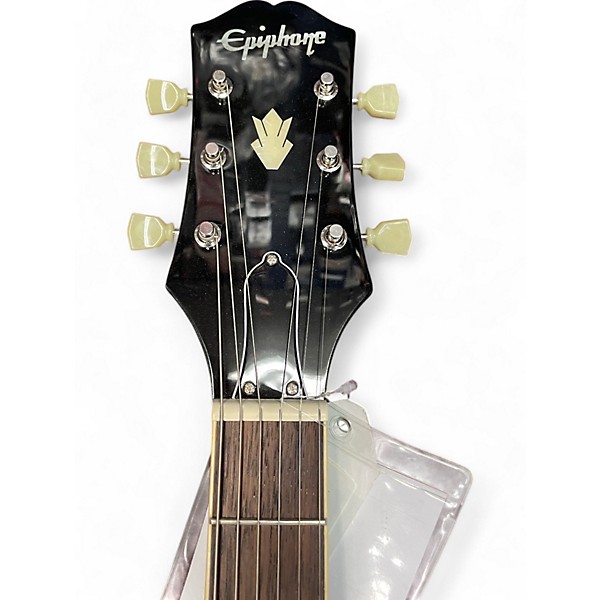 Used Epiphone ES-335 Inspired by Gibson Inverness Green Hollow Body Electric Guitar