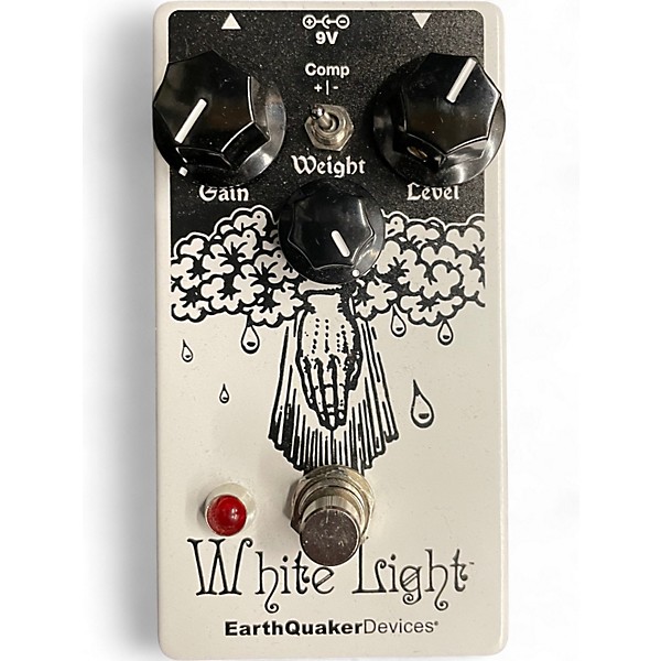 Used EarthQuaker Devices White Light Overdrive Effect Pedal