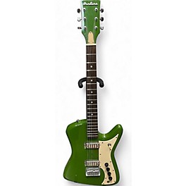 Used Airline BIGHORN GUMBY GREEN Solid Body Electric Guitar