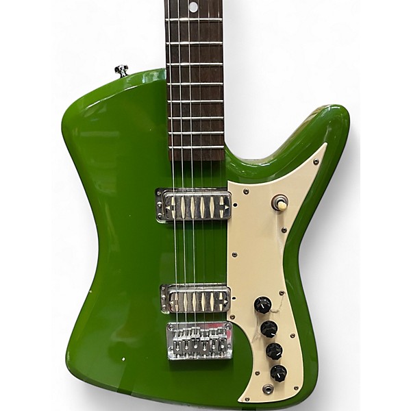 Used Airline BIGHORN GUMBY GREEN Solid Body Electric Guitar