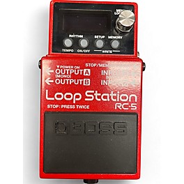 Used BOSS RC5 LOOP STATION Pedal