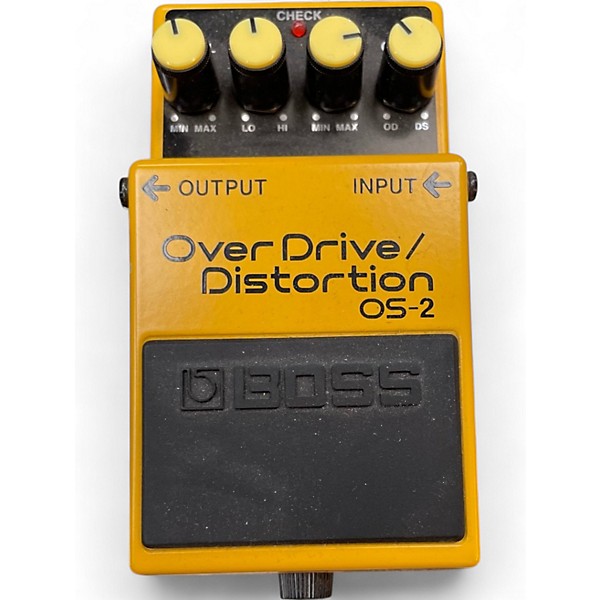 Used BOSS OS2 Overdrive Distortion Effect Pedal