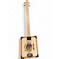 Used Lace CIGAR BOX GUITAR Natural Hollow Body Electric Guitar thumbnail