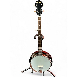 Used Fender 5 string 2 Color Sunburst Banjo