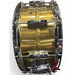 Used Yamaha 14in Recording custom brass Drum