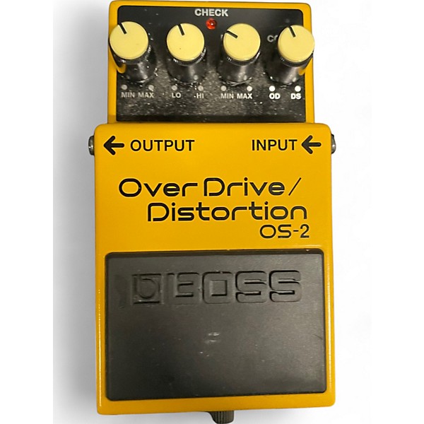 Used BOSS OS2 Overdrive Distortion Effect Pedal