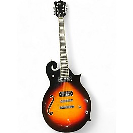 Used Mrg STUDIO SERIES 3 Color Sunburst Hollow Body Electric Guitar