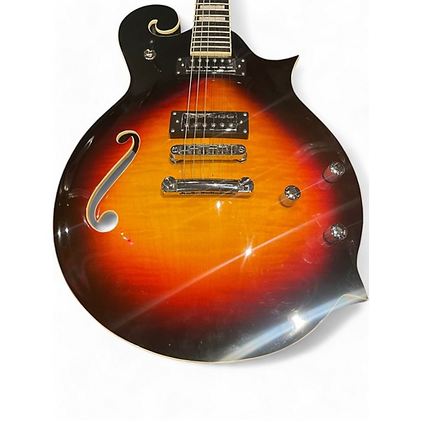Used Mrg STUDIO SERIES 3 Color Sunburst Hollow Body Electric Guitar