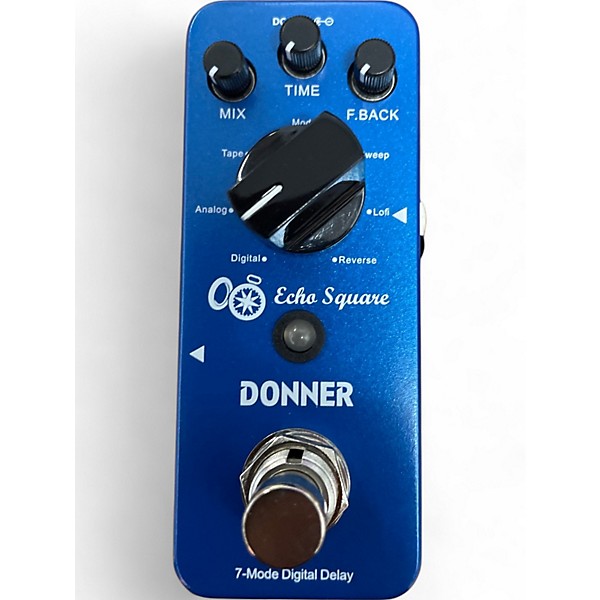 Used Donner Echo Square Effect Pedal