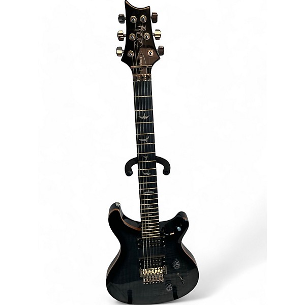 Used PRS SE CUSTOM 24 Floyd Rose Trans Charcoal Solid Body Electric Guitar,Specials : American Fashion Style Bags On Sale