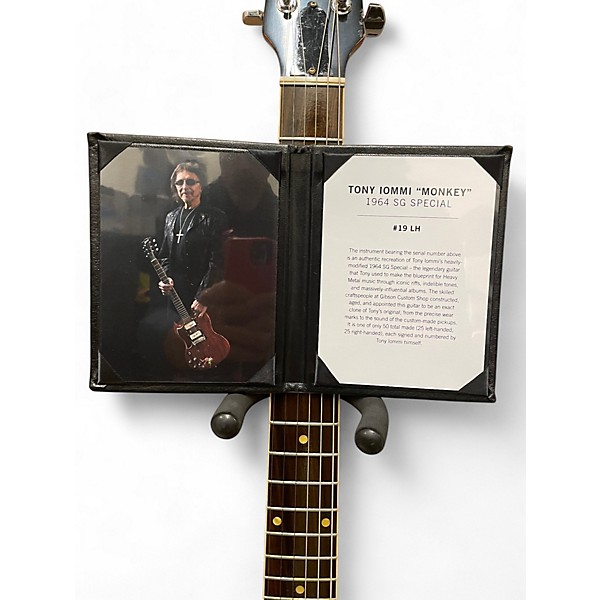 Used Gibson Tony Iommi Custom Shop SG Cherry Solid Body Electric Guitar