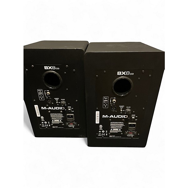 Used M-Audio BX8 D3 PAIR Powered Monitor