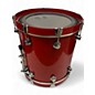 Used DW 3 Piece COLLECTOR SERIES MAPLE BLOOD RED LACQUER Drum Kit thumbnail