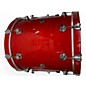 Used DW 3 Piece COLLECTOR SERIES MAPLE BLOOD RED LACQUER Drum Kit