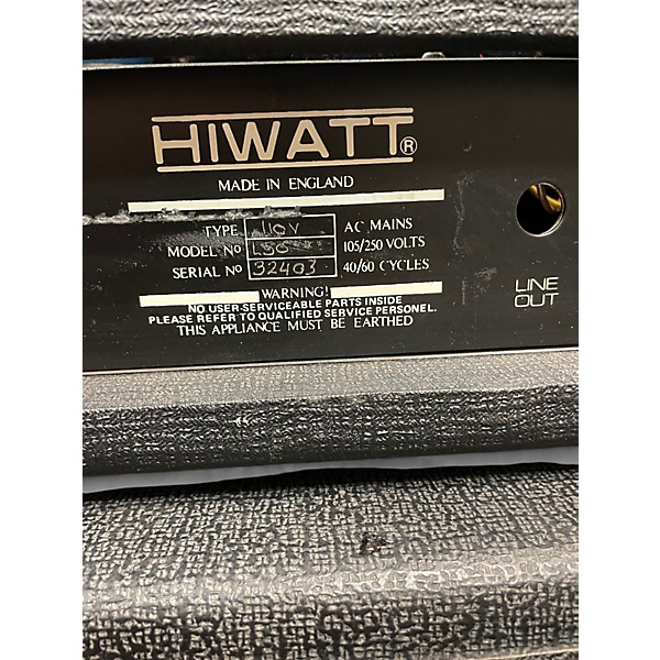 Vintage 1980s Hi-watt L50 Tube Guitar Amp Head