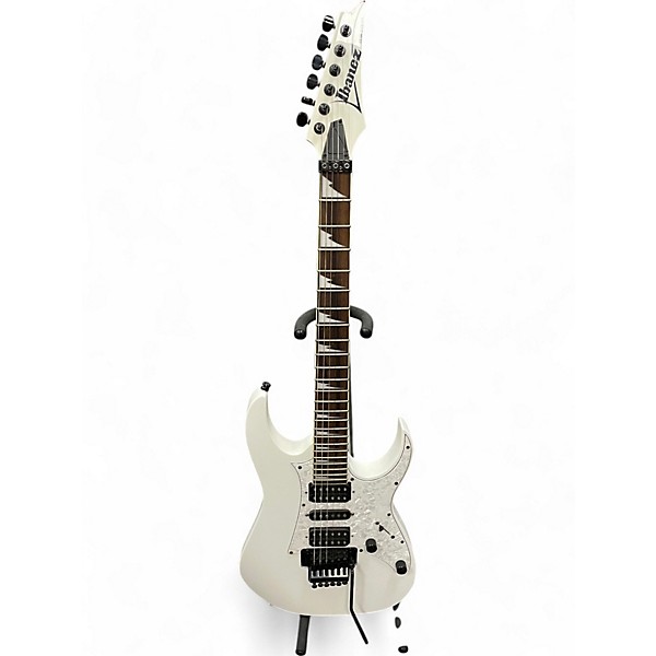 Used Ibanez RG450DXB Alpine White Solid Body Electric Guitar