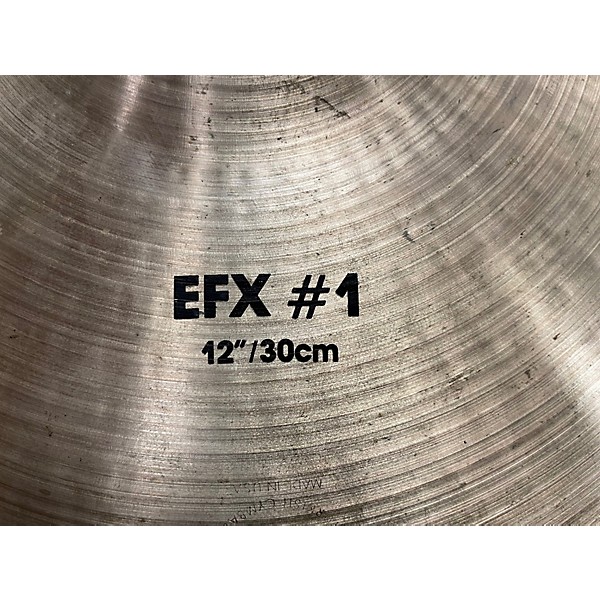 Used Zildjian 12in EFX #1 Cymbal