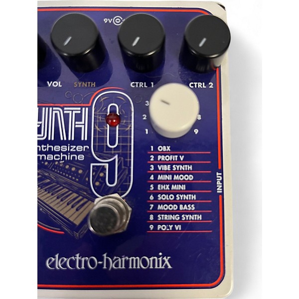 Used Electro-Harmonix SYNTH9 Synthesizer Effect Pedal