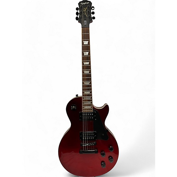Used Epiphone Les Paul Standard Candy Apple Red Solid Body Electric Guitar
