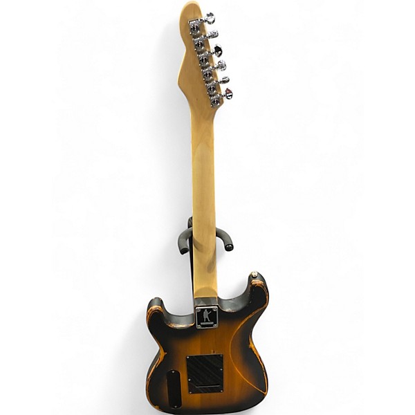 Used Slick SL-54 relic sunburst Solid Body Electric Guitar