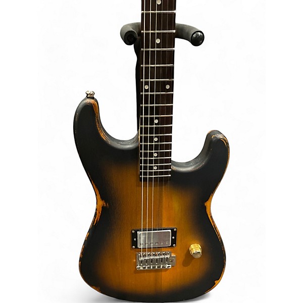 Used Slick SL-54 relic sunburst Solid Body Electric Guitar