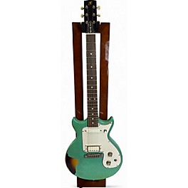 Used 2018 Rock N Roll Relics Blackheart Seafoam Green over Sunburst Solid Body Electric Guitar