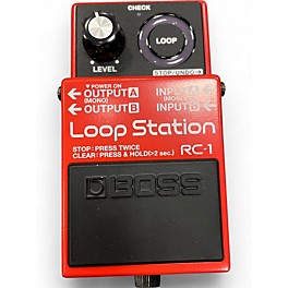 Used BOSS RC1 Loop Station Pedal