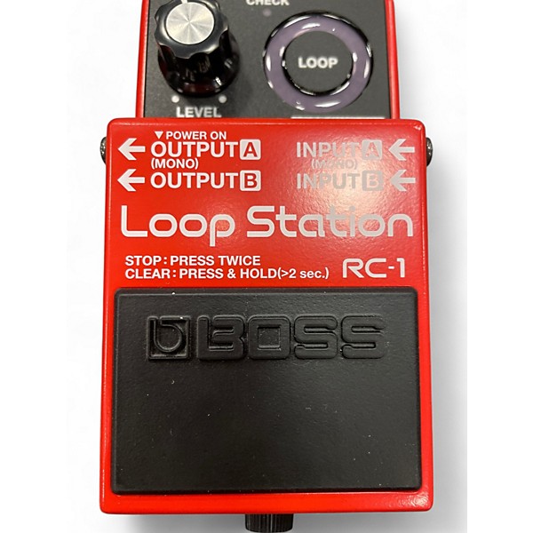 Used BOSS RC1 Loop Station Pedal