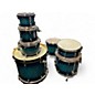 Used TAMA 7 Piece Superstar Classic Blue Drum Kit thumbnail