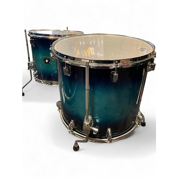 Used TAMA 7 Piece Superstar Classic Blue Drum Kit